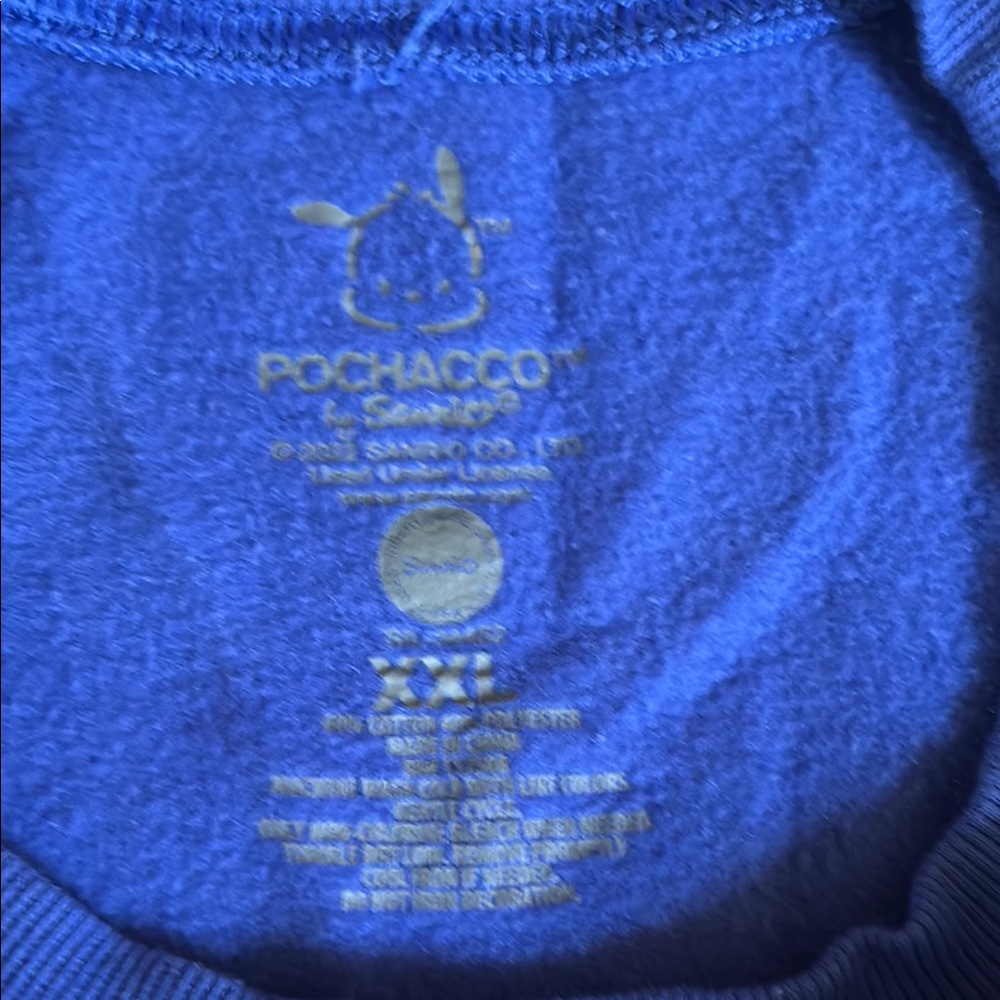 Sanrio Pochacco Blue Pullover - Picture 7 of 7
